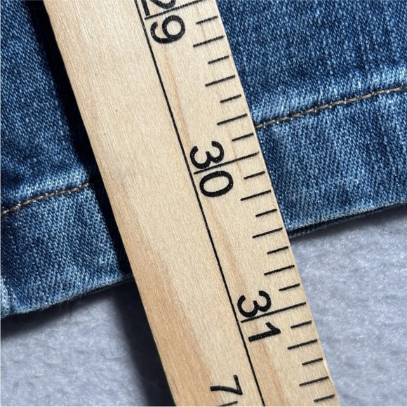 Vintage Y2K Bebe Maxi Cargo Jeans Womens Small Blue Stretch Denim Grunge Pockets - Picture 11 of 15